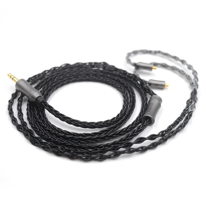 BQEYZ 8 Core sliver plated Cable Earphones Upgrade 0.78mm\MMCX Connectors For BQ3 spring KC2 K2 KB1 S2 T2 F3 N1 KING P1 | Электроника