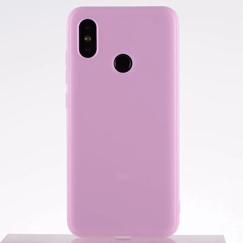 Чехол для Xiaomi mi 8 силиконовый чехол мягкий из ТПУ mi8 coque funda capa красный на черной