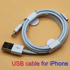 Кабель usb для зарядки и передачи данных, 10 шт.лот, для iPhone 11, 12 Pro Max, XS, XR, X, 8, 7, 6s plus, 5, se, iphone мобильный телефон