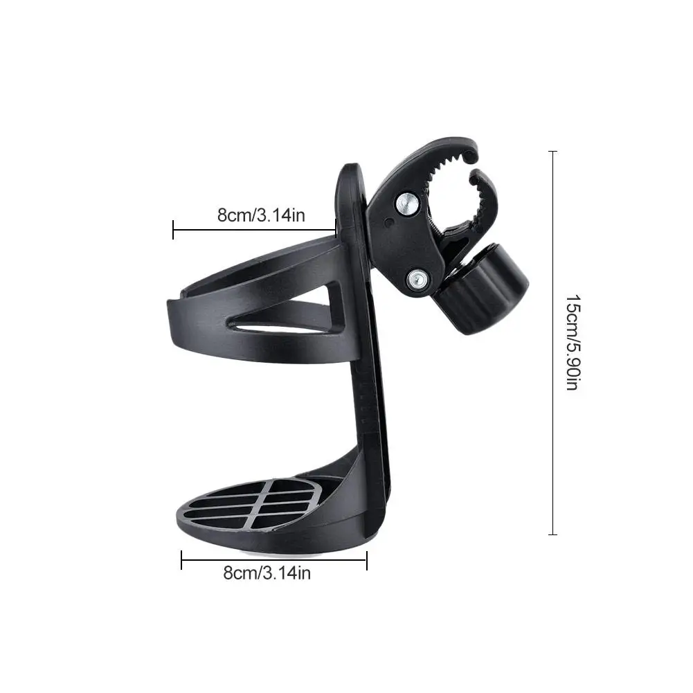 

New Baby Stroller Cup Holder Rack Bottle Universal 360 Rotatable Cup Holder For Pram Stroller Carrying Case Milk Bottle Cart