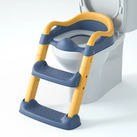 portable folding infant toddler toilet chair kids children potty training seat with adjustable step stools ladder urinal