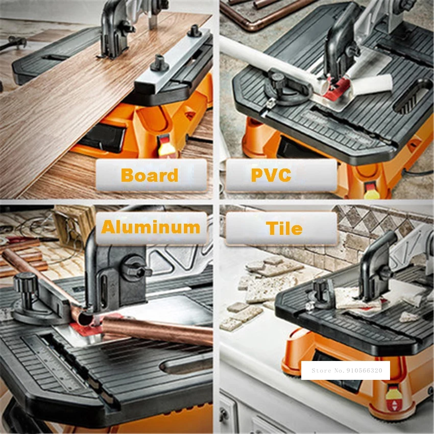 Пила для дерева ПВХ алюминия плитки 220 В 650 Вт WX572