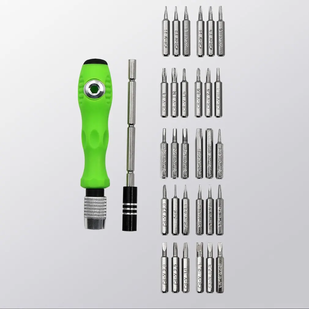Набор прецизионных отверток 32 в 1 набор инструментов для ремонта и открытия