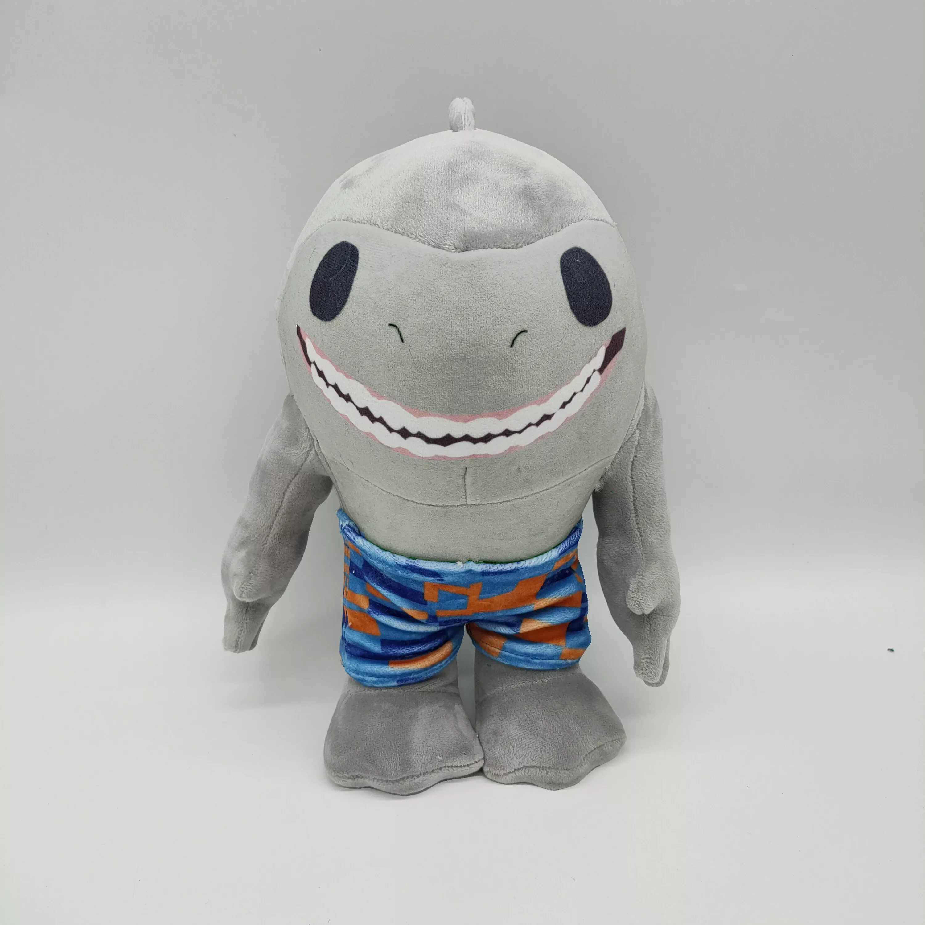 

28cm Anime King Shark Plush Toys Creative Movie Cartoon Shark Soft Stuffed Animals Dolls Toys for Kids Birthday Christmas Gifts