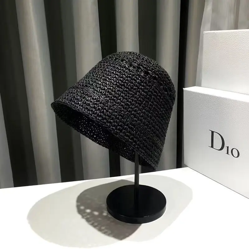 

Bucket Hats Women Solid Dome Korean Version Stylish Daily All-match Creativity Summer Sun-proof Feminino Caps Popular New Tender