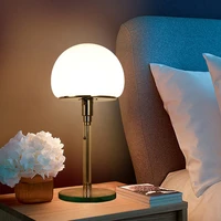 modern simple glass desk lamp nordic creative bedroom bedside lamp glass lampshade lamp reading desk lamp lighting e27