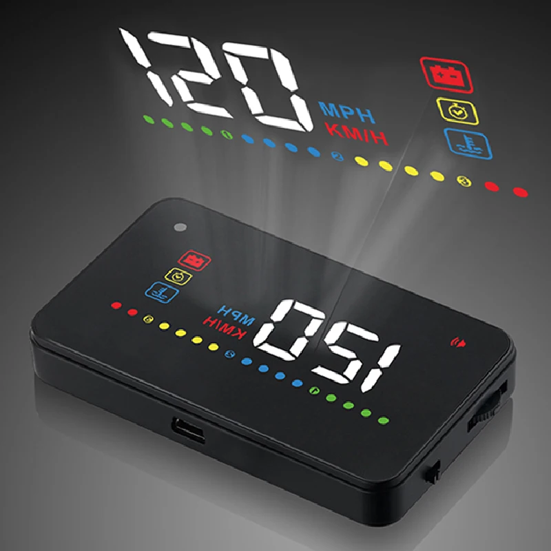 Дисплей на лобовое стекло 3 5 дюйма автомобильный проекционный дисплей ABS + PC