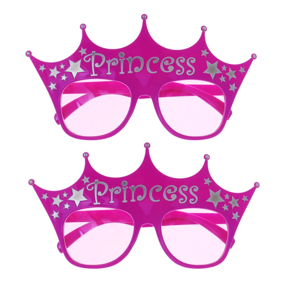 Вечерние декоративные очки Принцесса Корона забавная уникальная одежда