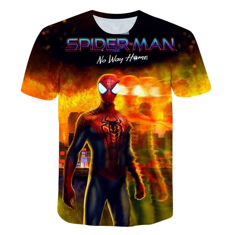

Summer Children's Boys Girls T-Shirt Tops HD Comics Exquisite Pattern Fashion Short-Sleeved Casual Home Wear