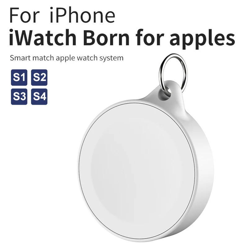 Magnetic Wireless Charger For Apple Watch 1 2 3 4 Charging Portable USB Dock Station I | Электроника
