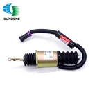 Соленоид останова двигателя, 24 В, DT118, отключение электромагнитного клапана 612600080681 для силового двигателя Weichai