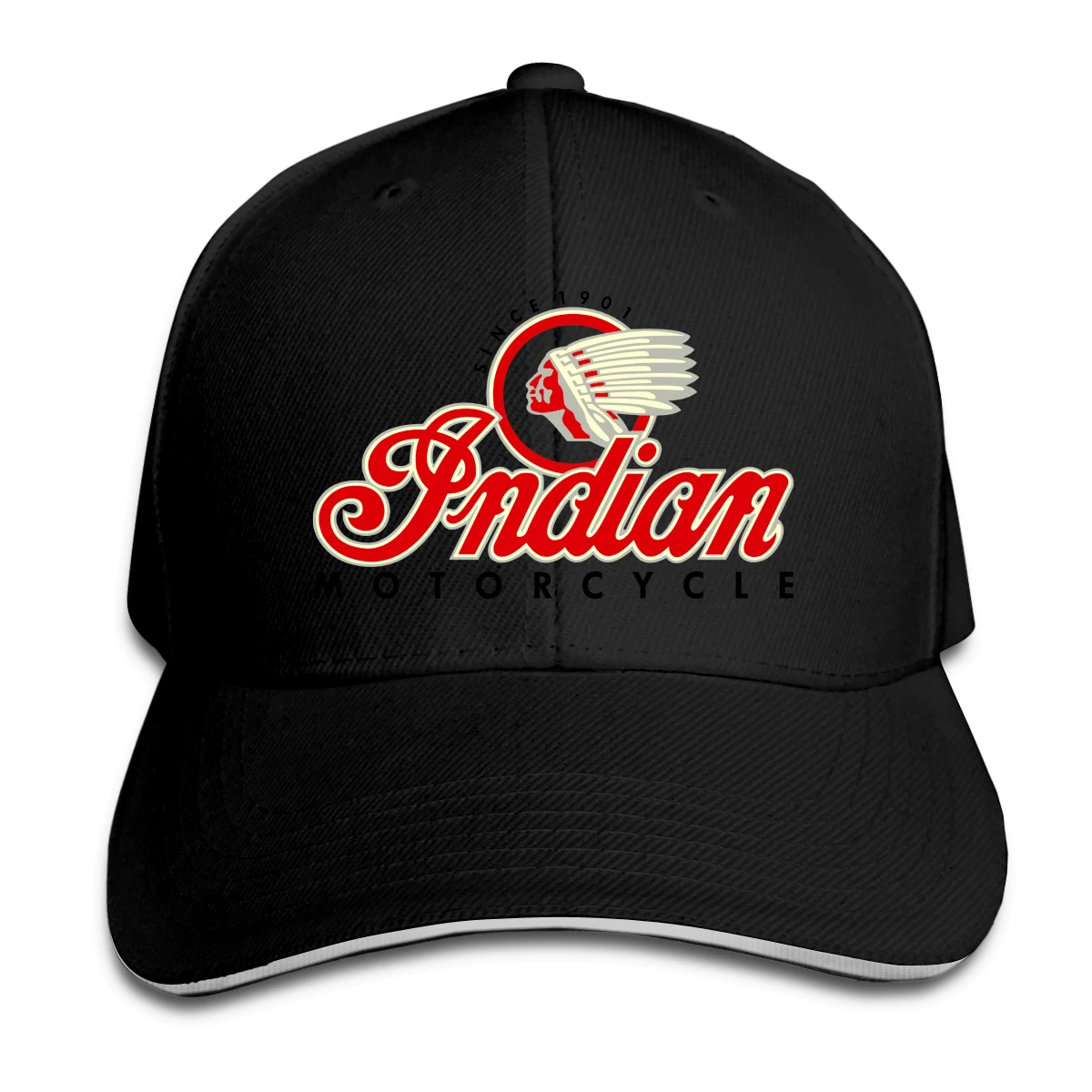 Унисекс взрослые Индийские Мотоциклы символ значок эмблема бейсболка для гольфа