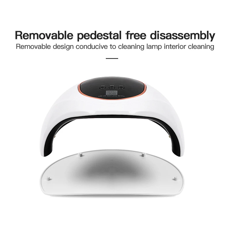 Горячая 72 Вт Светодиодный светильник для дизайна ногтей Сушилка Двойные руки 30