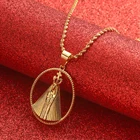 Ожерелья с подвесками Богородицы апаресиды, цепочка Девы Марии, бразильские католики, ювелирные изделия, крест, подарки