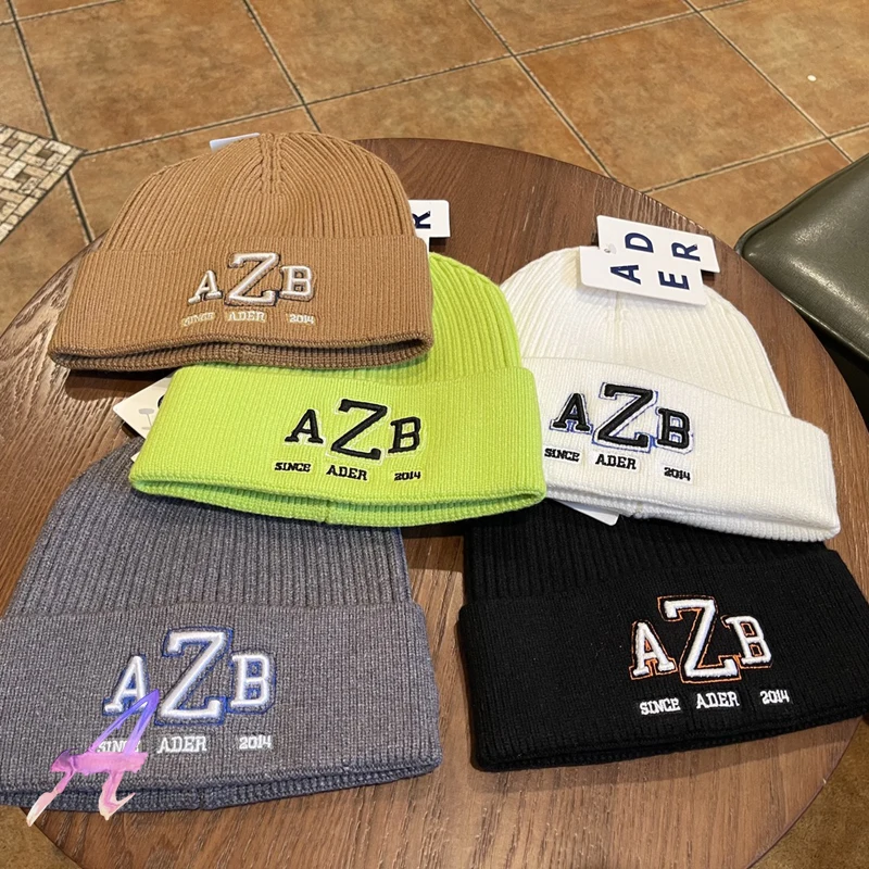 

Ader Error Knitted Hat for Men and Women High Quality with ADER Embroidery Woolen Hat