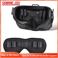 startrc dustproof lens protector for dji fpv goggles v2 antenna storage cover memory card slot holder vr glasses accessories