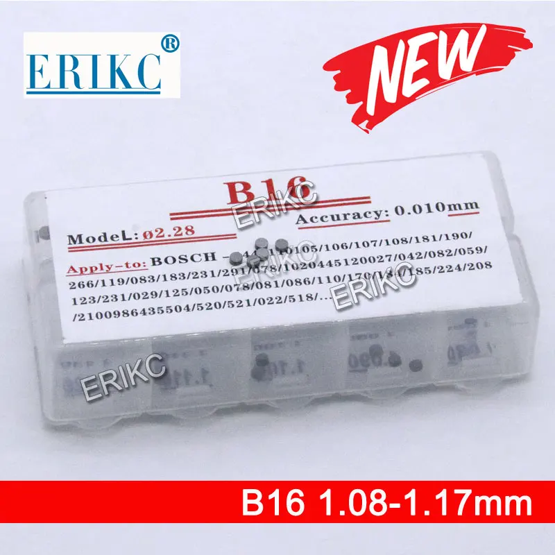 50 шт. регулирующая Shim B16 для дизельного инжектора размер: 1 08-1 17 мм