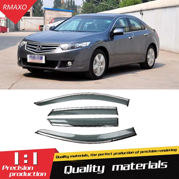 

For Honda SPIRIOR 2009-2013 Plastic Window Visor Vent Shades Sun Rain Deflector Guard For Honda SPIRIO Auto Accessories 4PCS/SET