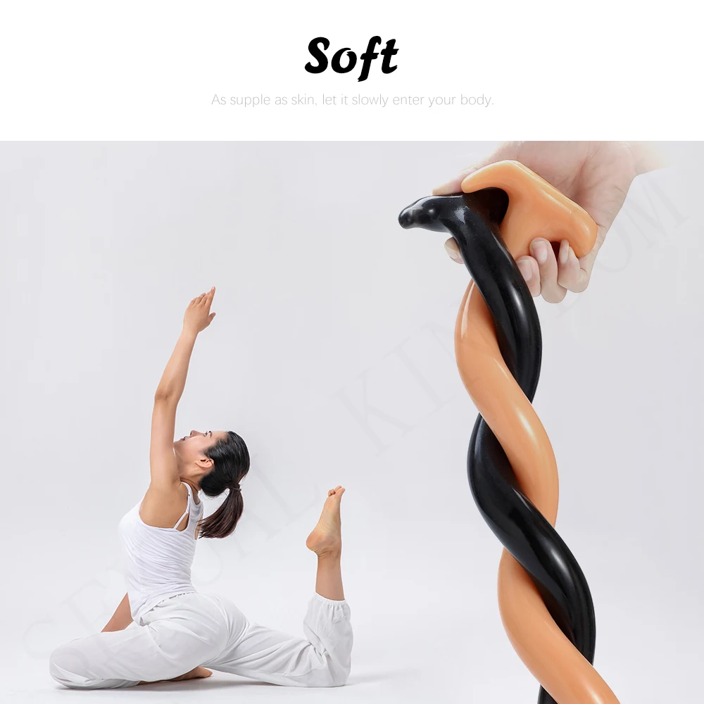 Анальная пробка 100 см силиконовый фаллоимитатор мастурбатор массажер простаты