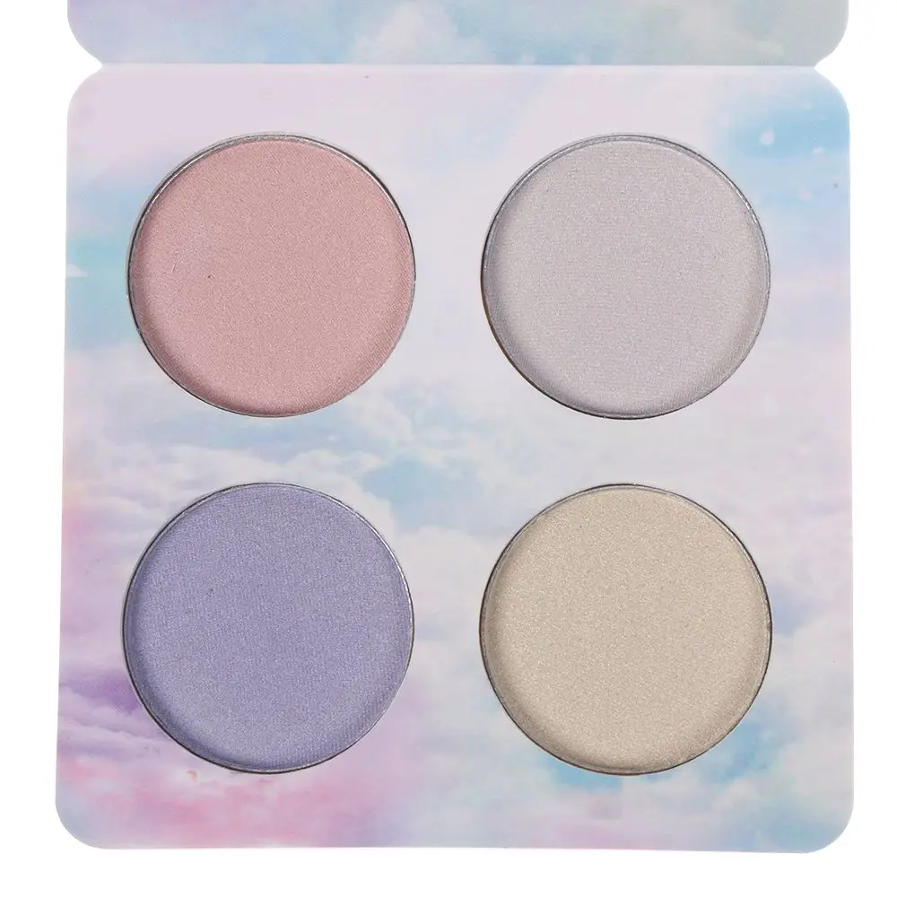 

1Pcs 4 Color Shimmer Matte Eye Shadow Easy To Wear Long Lasting Highlight Eyeshadow Palette For Stylish Women Makeup Tools