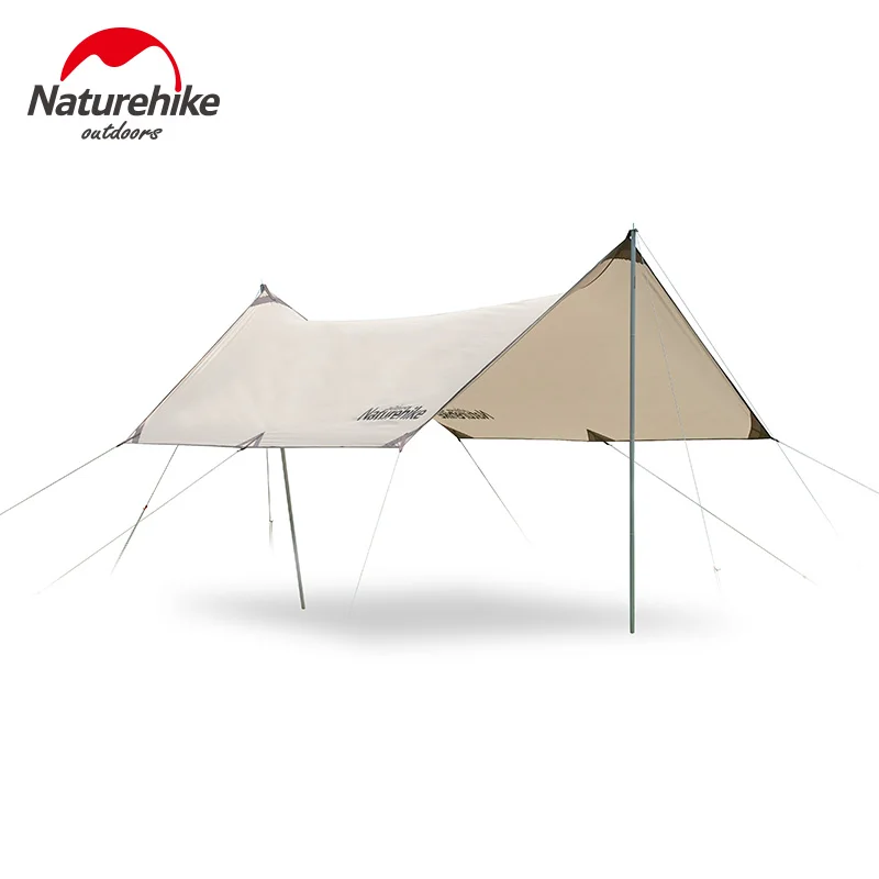 Палатка Naturehike туристическая водонепроницаемая навес от солнца 10 м2 150D 3 размера