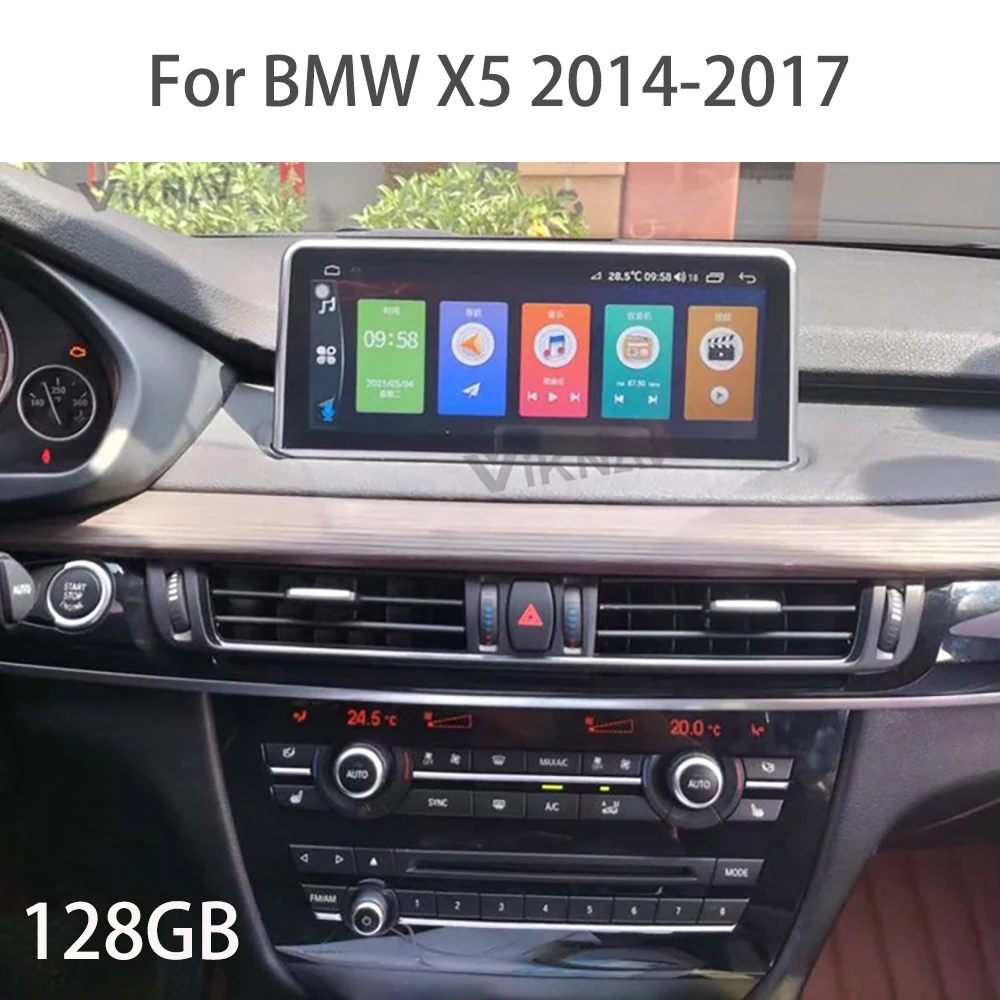 

Автомагнитола для bmw x5 2014-2017 android gps навигация магнитола видеоплеер Авторадио стерео приемник сенсорный экран 128G