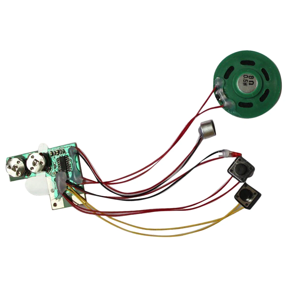 2 шт. простой в эксплуатации голосовой модуль с динамиком музыкальный на