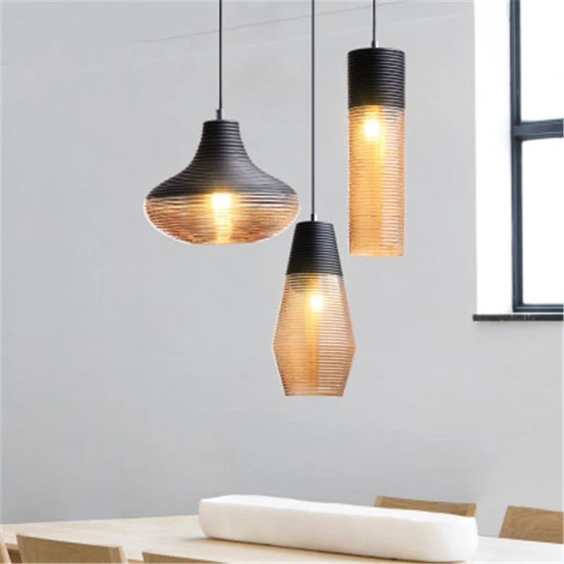 Goedkoop Nordic Restaurant Lamp Moderne Eenvoudige Creatieve Art Koffie Huis Lamp Bar Lamp Enkele Kop Lamp Gratis Verzending Led Lampen Metalen Ijzer