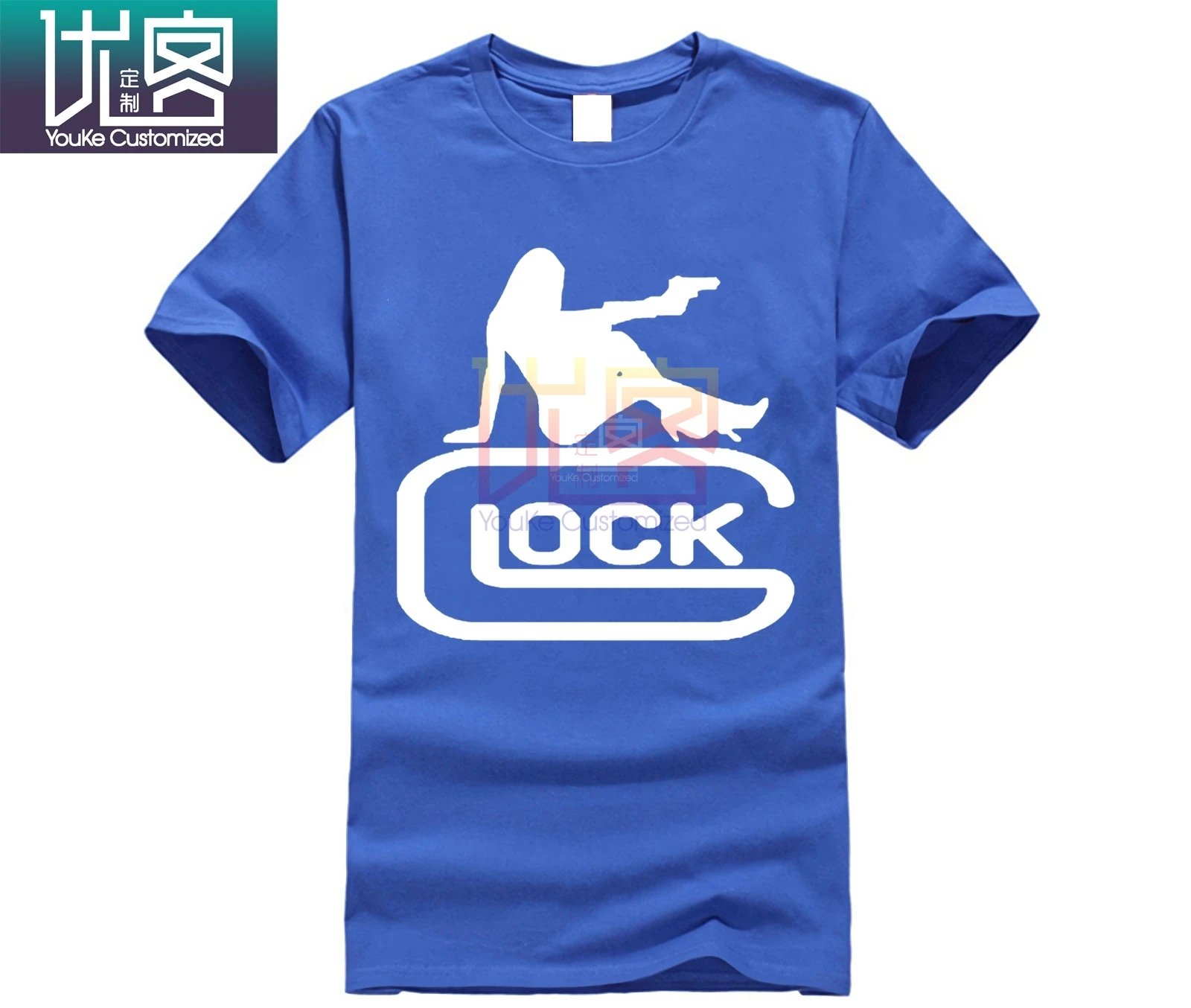 2019 Модная брендовая футболка Glock UniqueT shirt 100% хлопковая с коротким рукавом Унисекс