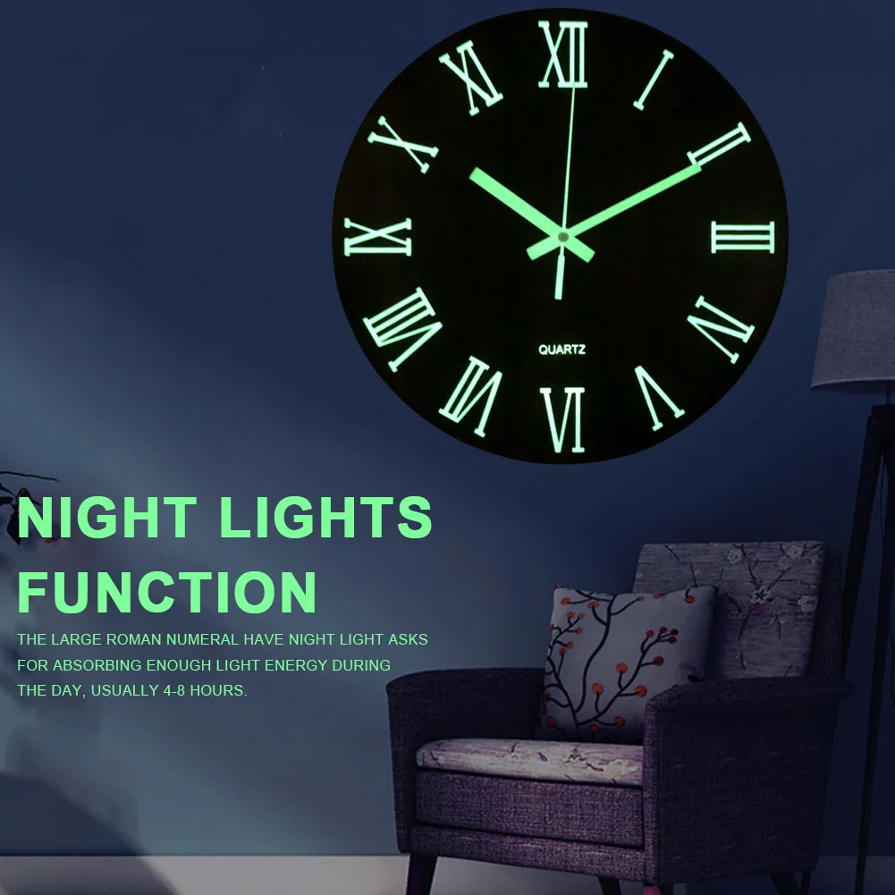 Настенные часы не тикают ночник светильник спальня гостиная деревянный