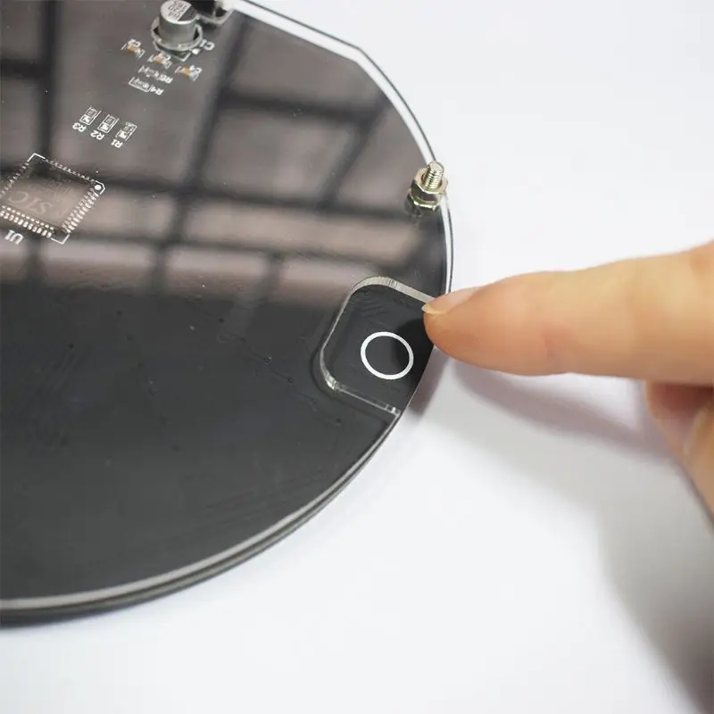 Светодиодный круговой аудио визуализатор музыкальный спектр дисплей DIY Kit