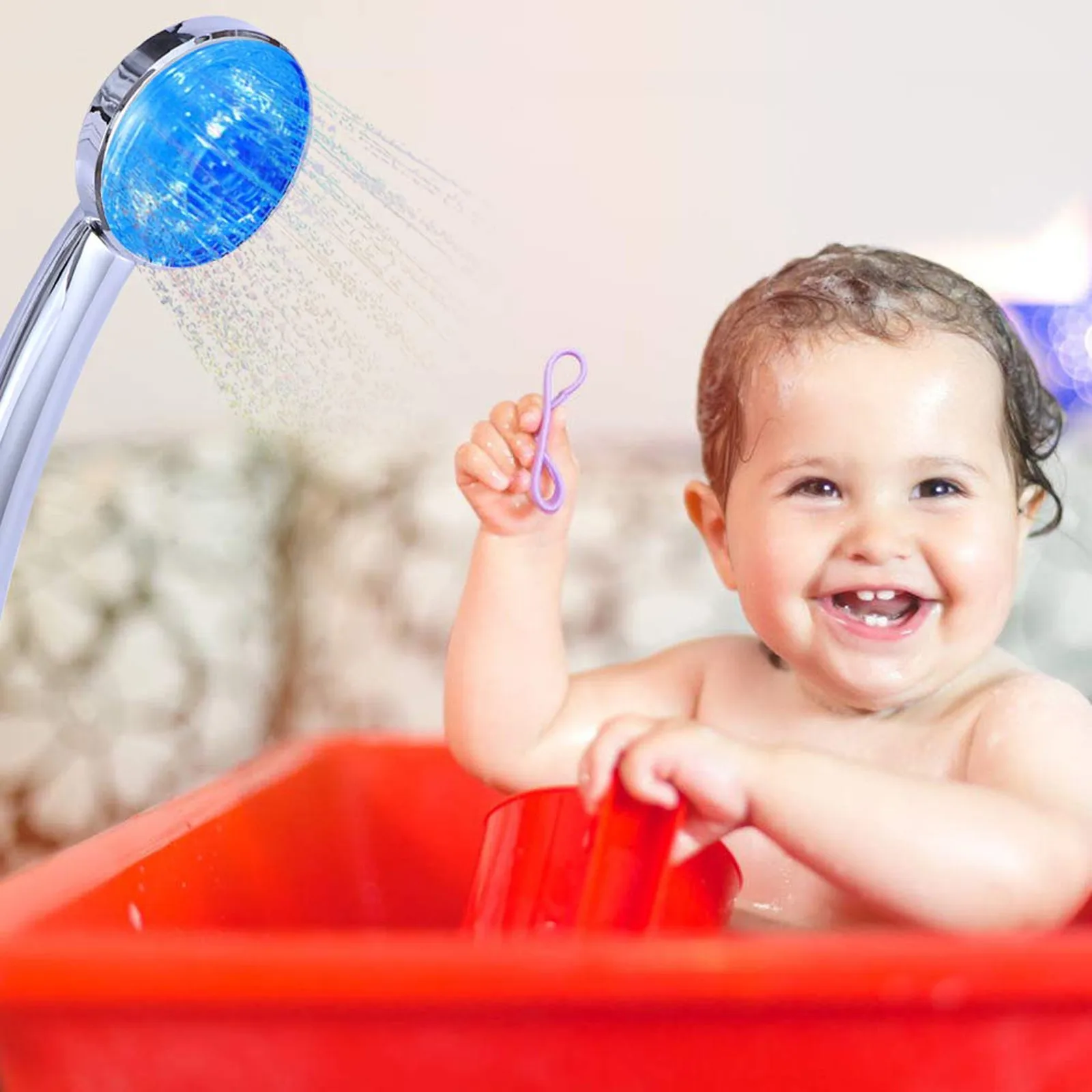 Красочные Self изменение Подарок Круглый Контроль температуры светодиодный