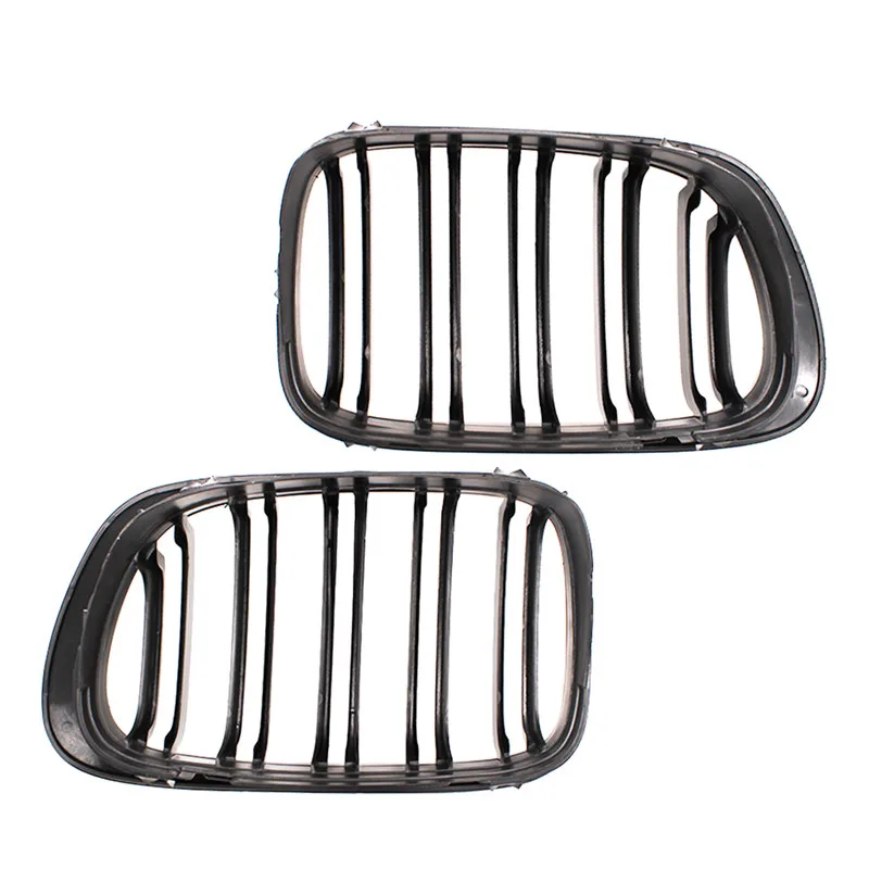 For BMW 3 Series E46 1998-2001 Car Front Upper Grille Mesh Gloss Matt Carbon Racing2D Slat Kidney | Автомобили и мотоциклы