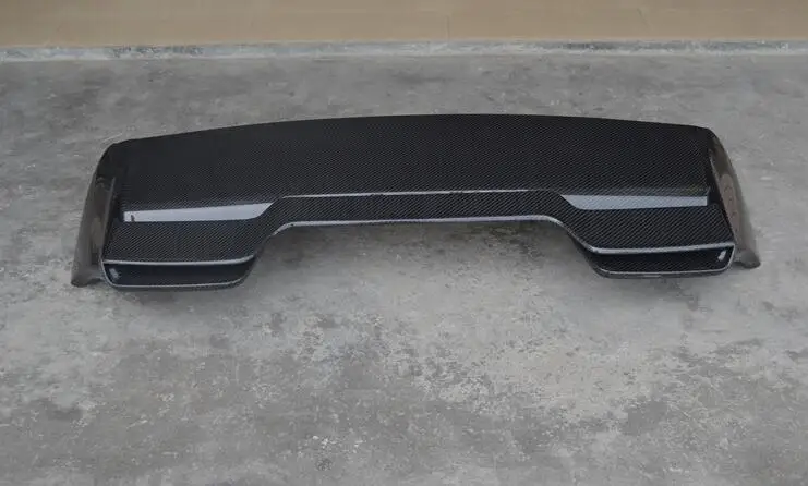 

High quality Carbon Fiber Car Rear Trunk Lip Spoiler Wing Fits For Porsche Cayenne & 955 957 GTS-Style 2004-2010