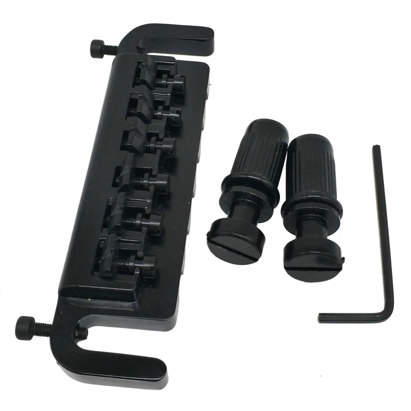 

Electric Guitar Accessories All-In-One Bridge Tailpiece Guitar Roller Saddle Bridge,for LP Electric Guitar Parts