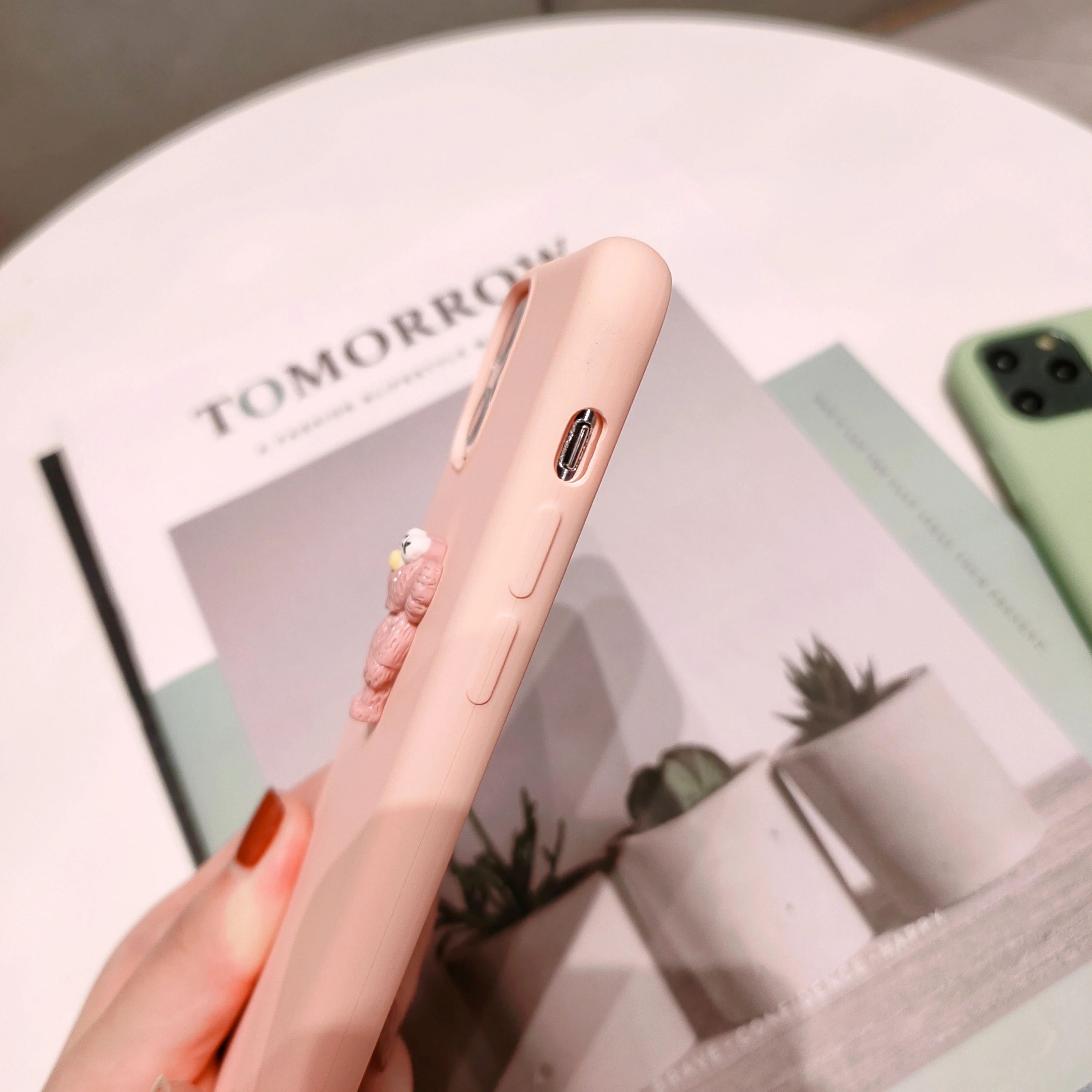 3D Оригинальный жидкий силиконовый роскошный защитный чехол JUNNIAO для Apple iPhone 11 Pro Max