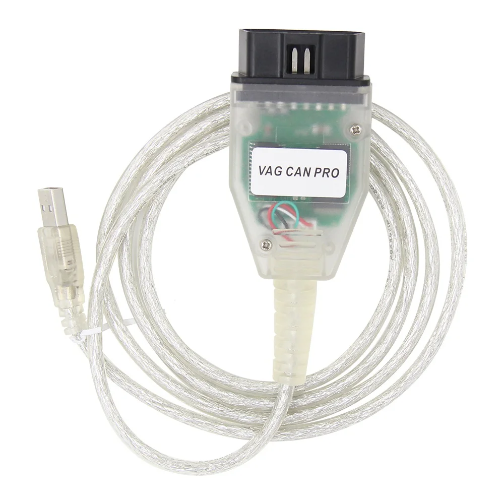 New VAG CAN PRO V5.5.1 with FTDI FT245RL VCP OBD2 Diagnostic Interface USB Cable Support Can Bus UDS K Line Works for AUDI/VW | Автомобили