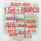 ERIKC настраиваемые прокладки для инжектора с общей топливной магистралью B11 B12 B13 B16 B22 B25 B26 B31 B48, Комплект прокладок для дизельного топлива, шайба для Bosch, 600 шт.