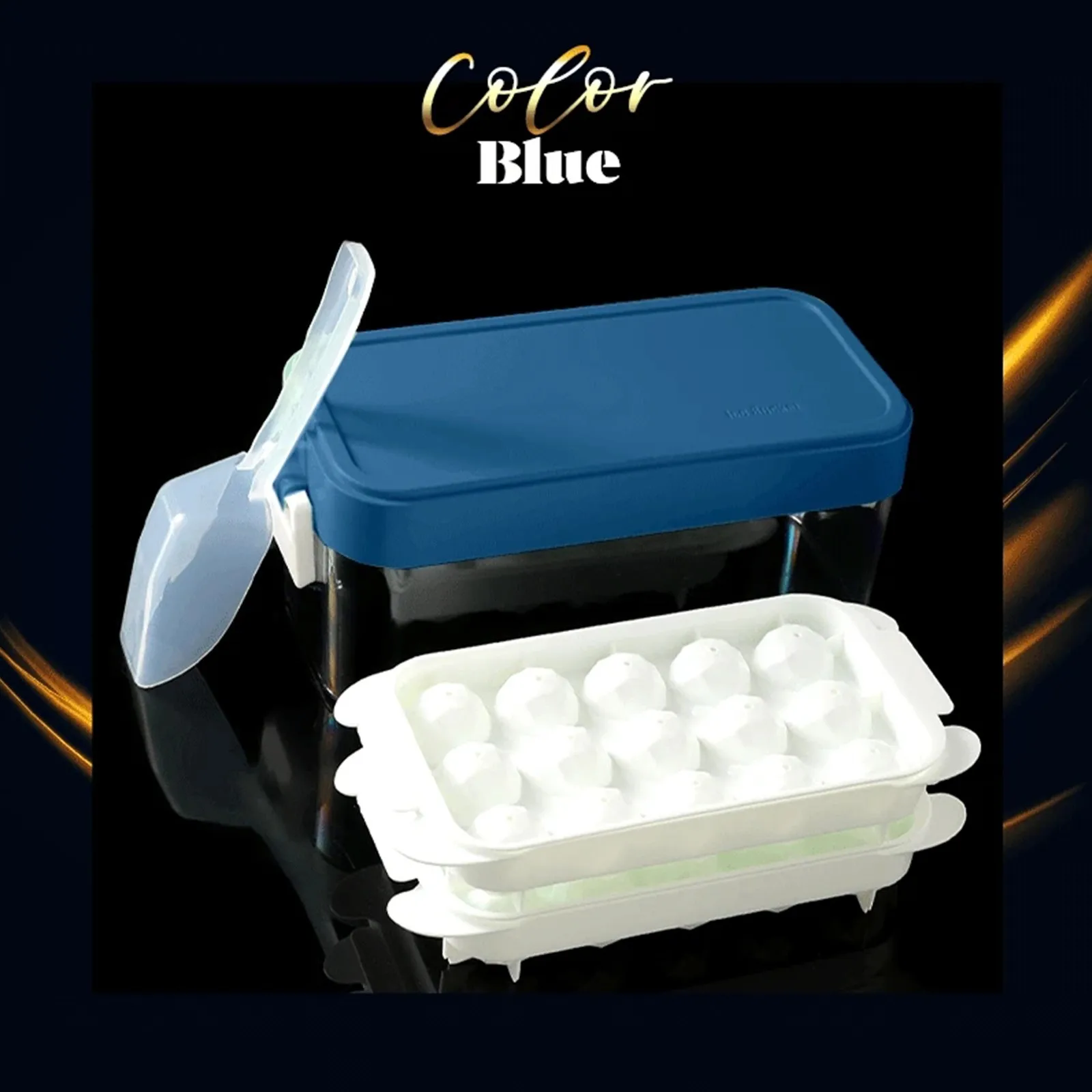 1 шт./лот кубика льда прессформы maker домашние лоток хоккейный ледяной пресс форм