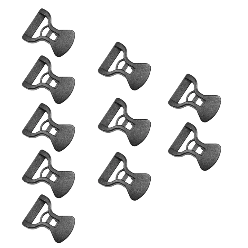 

10 шт., пластиковые зажимы для тента, с защитой от дождя