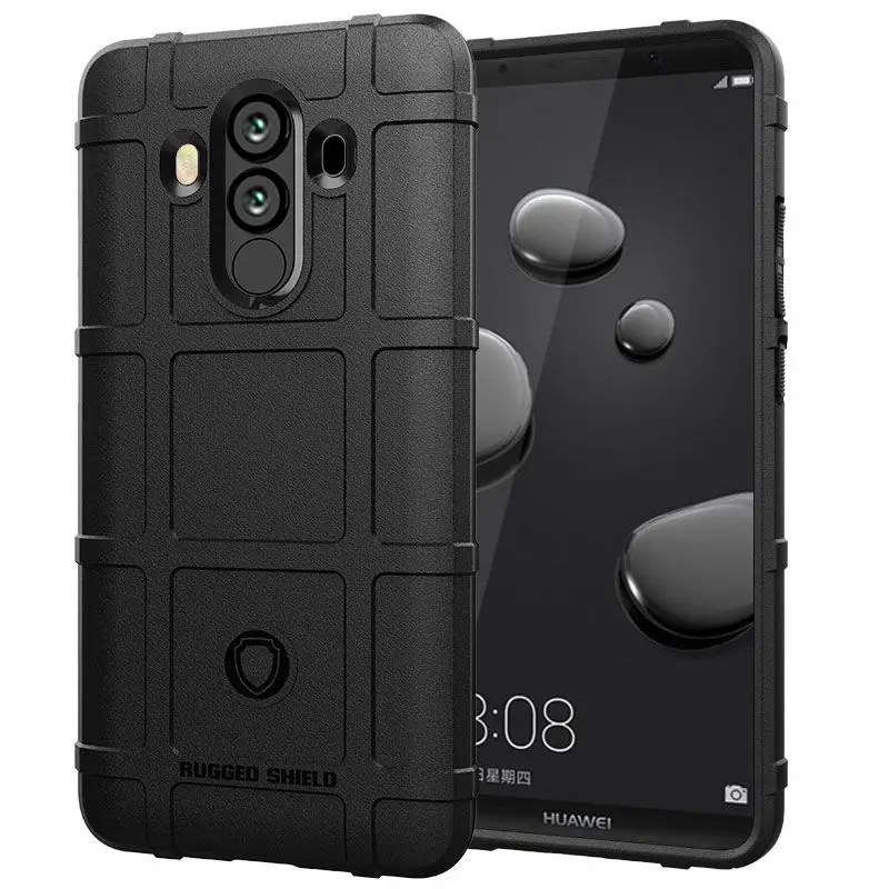 

HuaWei Mate 10 Pro Case Frame Airbag Frosted non-slip soft Silicone Protection Back Cover For HuaWei Mate 10 Pro shockproof Case