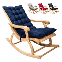 non slip rocking chair cushions pillow seat back cushion pad soft home garden patio outdoor cushions pads foldable mat 120x50cm