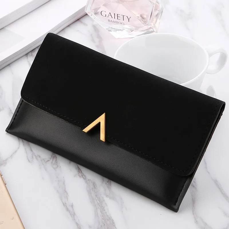 Скраб кожаный женский кошелек клатчи длинный 2020 Новый с чехол для телефона