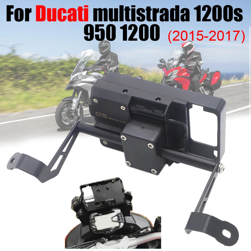 Крепление для смартфона с GPS навигацией монтажный кронштейн адаптер Ducati Multistrada 950