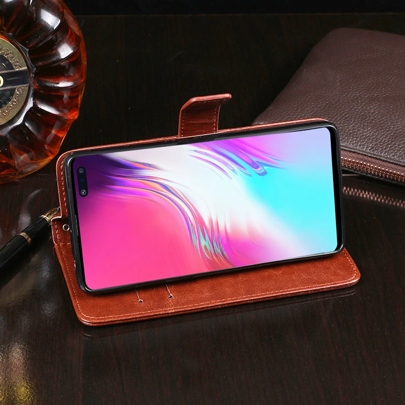 Чехол-кошелек для Samsung Galaxy S20 Plus Ultra S10 Lite s8 s9 S7 S6 edge искусственная кожа мягкий