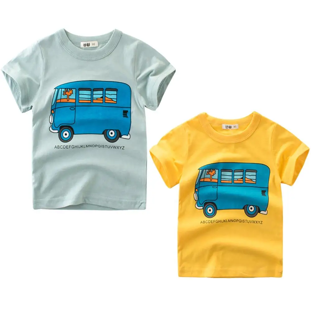 Футболка унисекс для мальчиков и девочек детская хлопковая с рисунком