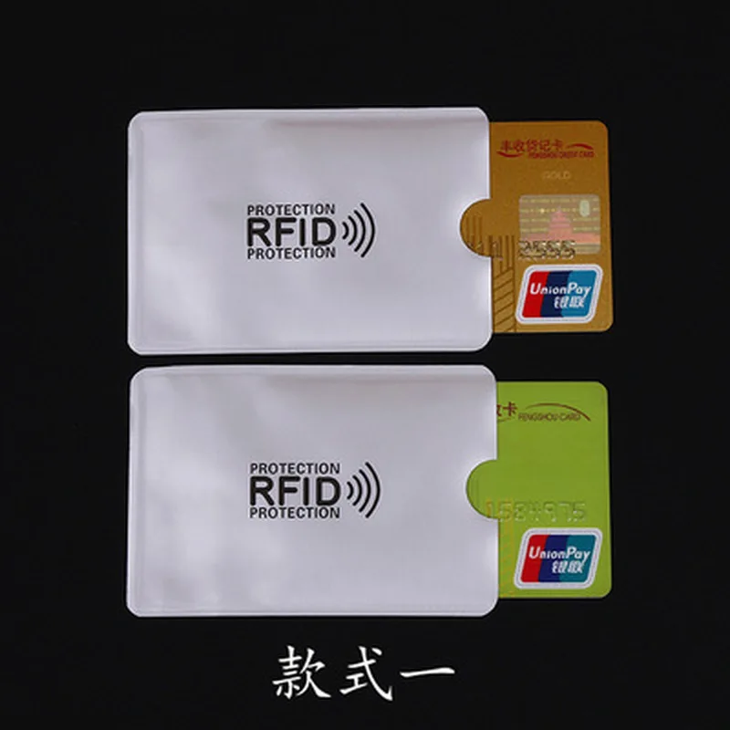 Анти Rfid бумажник держатель для карт Для мужчин кошелек Блокировка считыватель
