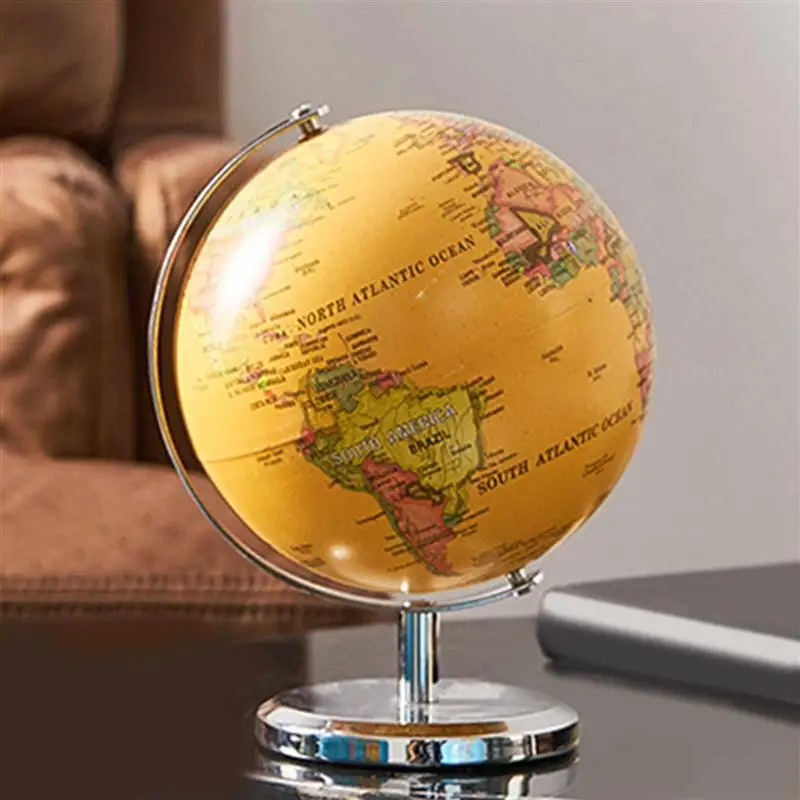 Глобус креативный домашний Декор Аксессуары вращающийся глобус с подставкой