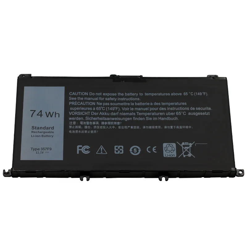 Аккумулятор для ноутбука Apexway 357F9 Dell Inspiron 15 7559 7000 Φ 74WH|Аккумуляторы ноутбуков| |