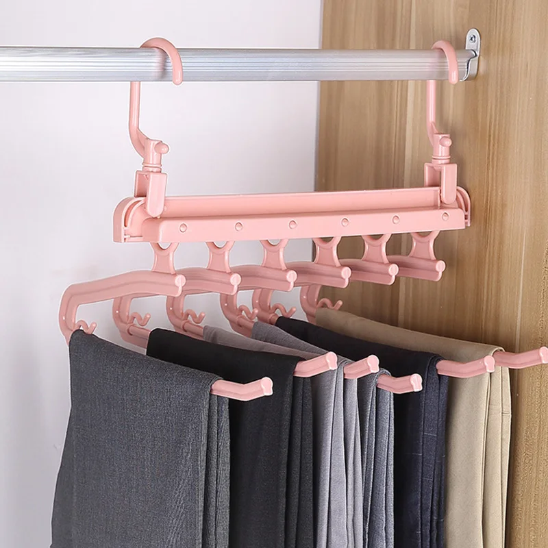 Многослойная вешалка для брюк многофункциональная подвесная полка креативный